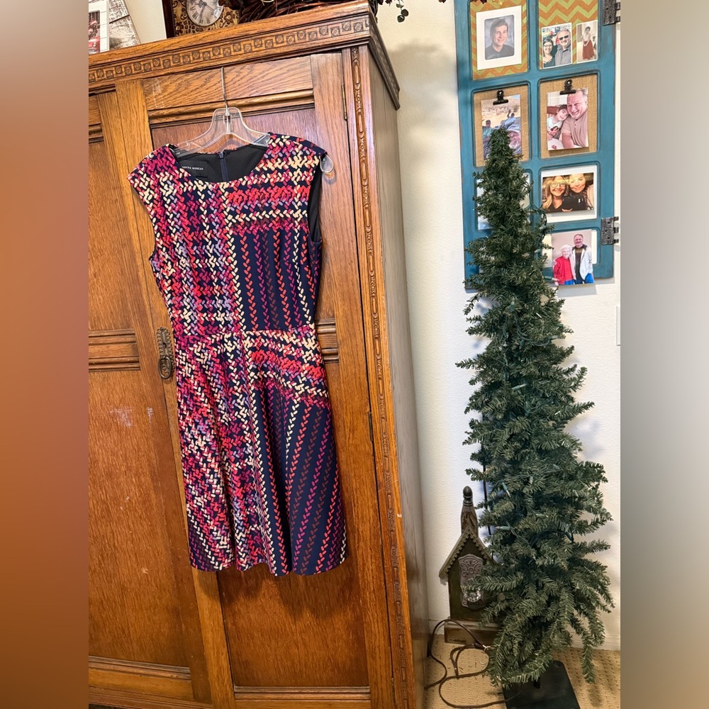 Donna Morgan Colorful Patterned Dress
